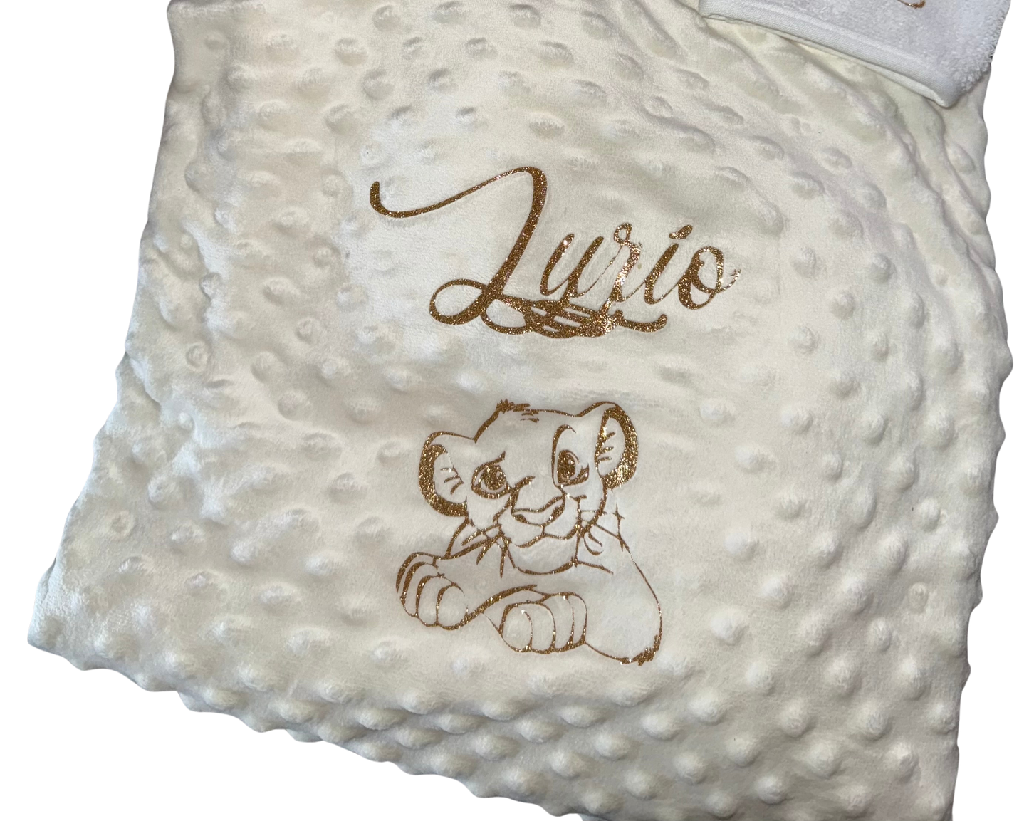 🧸 Couverture Minky personnalisée