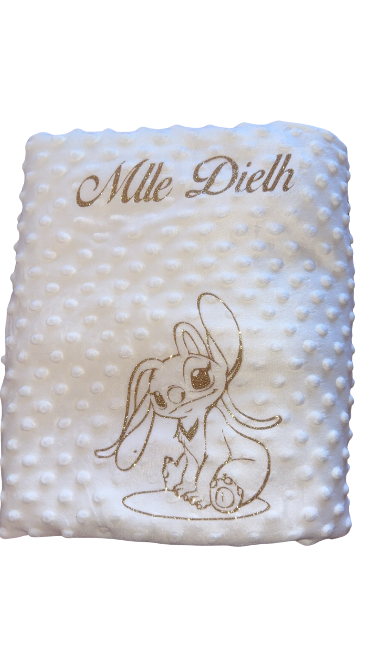 🧸 Couverture Minky personnalisée