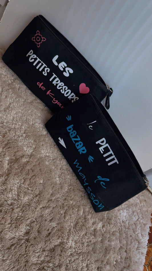 🎒 Trousse personnalisée “Le petit bazar de…”