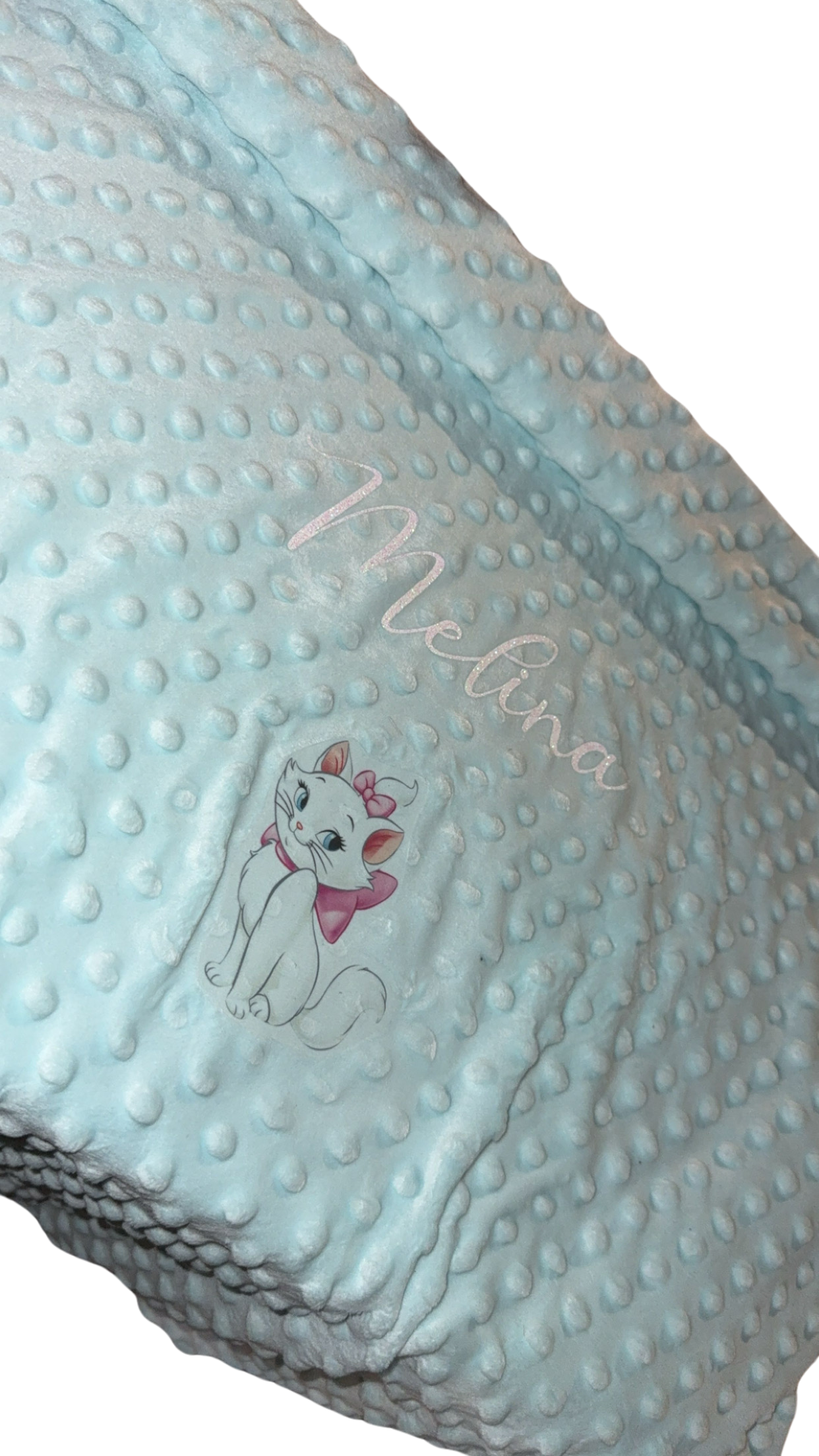 🧸 Couverture Minky personnalisée