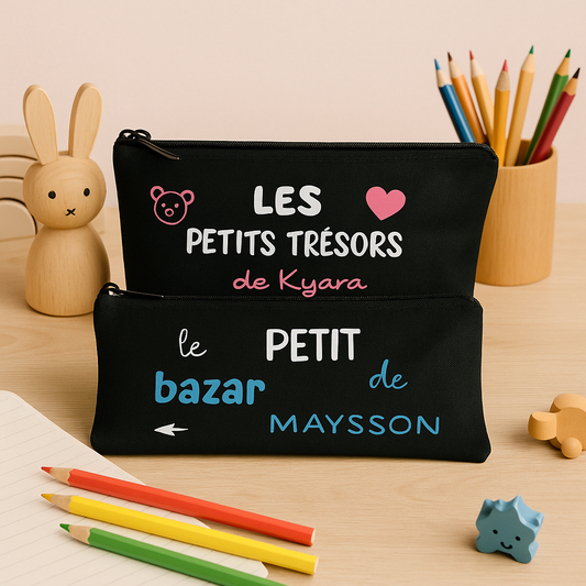 🎒 Trousse personnalisée “Le petit bazar de…”